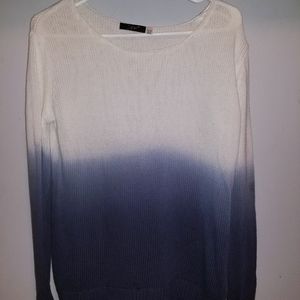 Women size medium ombre` knit sweater